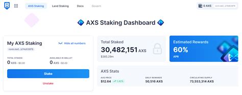 axie infinity axs staking|AXS Staking Dashboard.